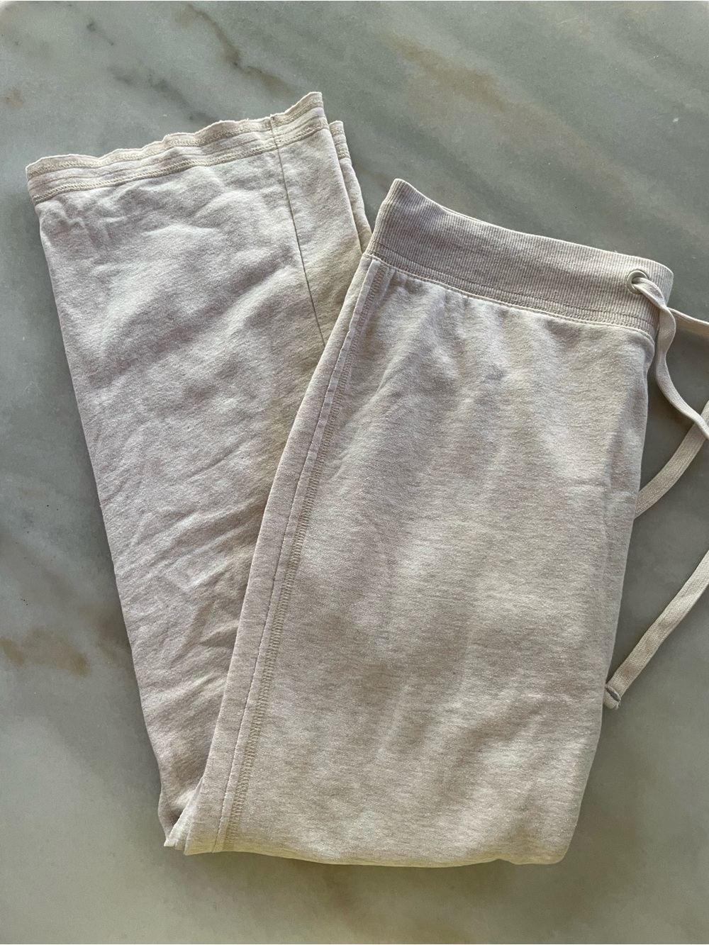 SO Neutral Beige Drawstring Track Joggers